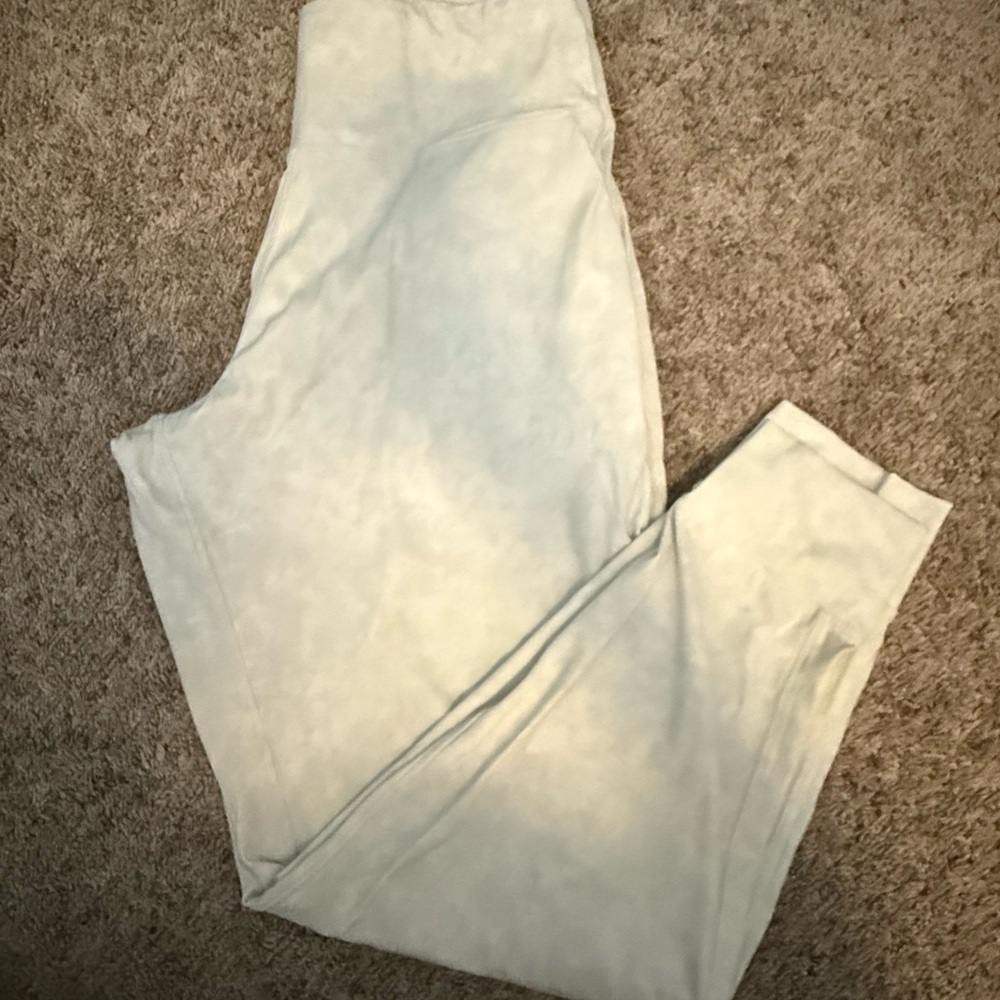 Light Grey High-Waisted Pants